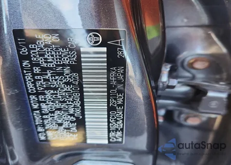 2011 Scion Xd Base из США, поврежденный, VIN JTKKU4B4XB1014028